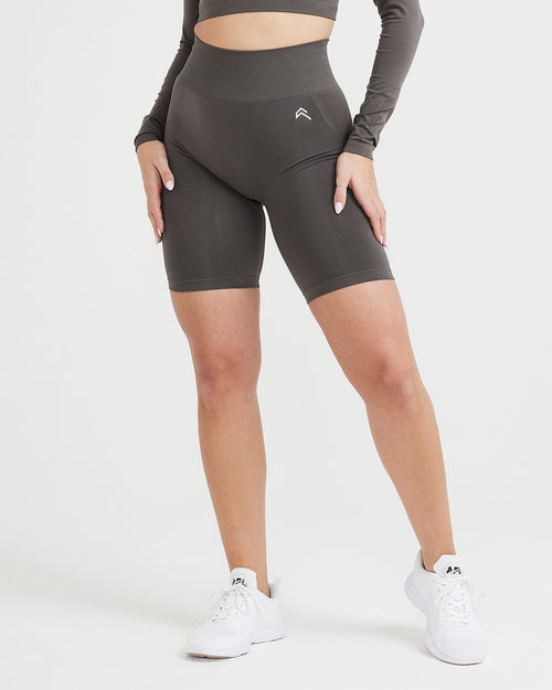 Oner Modal Effortless Seamless Cycling Shorts | Deep Taupe